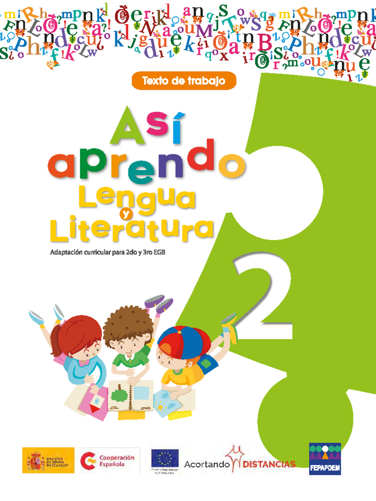 Así Aprendo 2: Lengua y Literatura para 2do y 3ro EGB - Document Preview