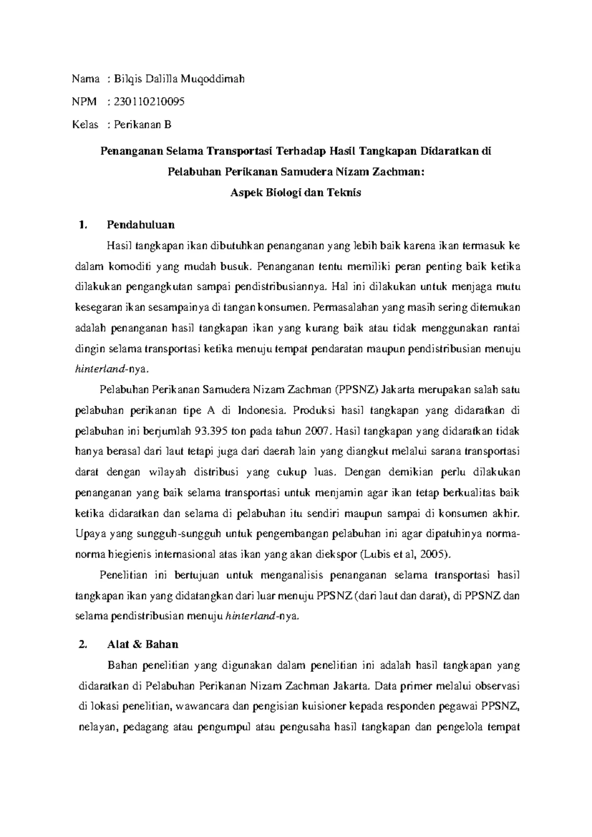 Jurnal Internasional Resume Mujahid 094 - Traditional and Improved Fish ...