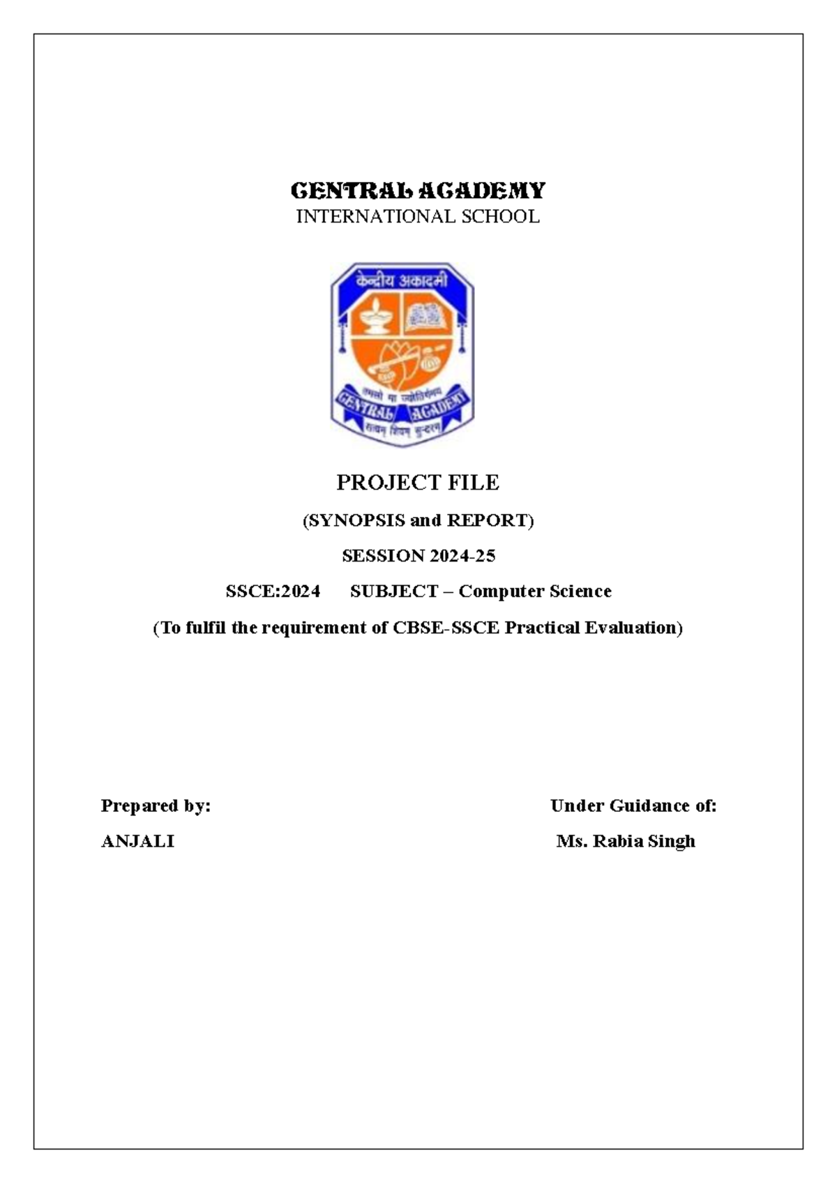 Library Management System Project (CS-SY2024) - Synopsis & Report - Studocu