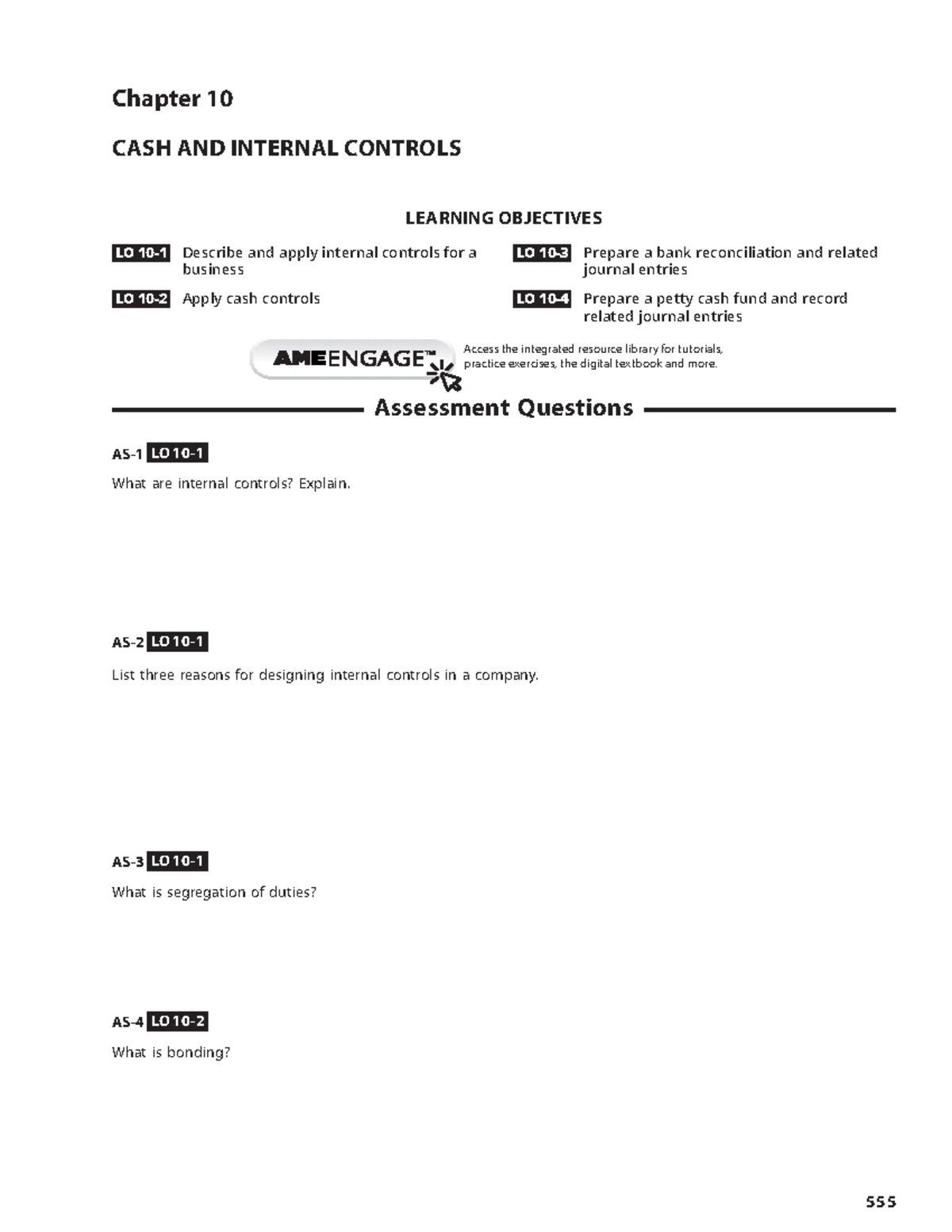 Internal controls TOCs - Inventories - 2 3 1 Contents ####### Nature ...