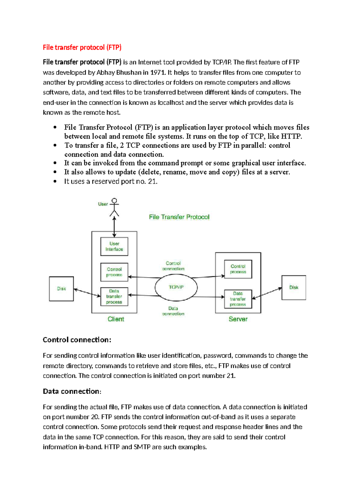 FTP Overview: Understanding File Transfer Protocol and Its Operations ...