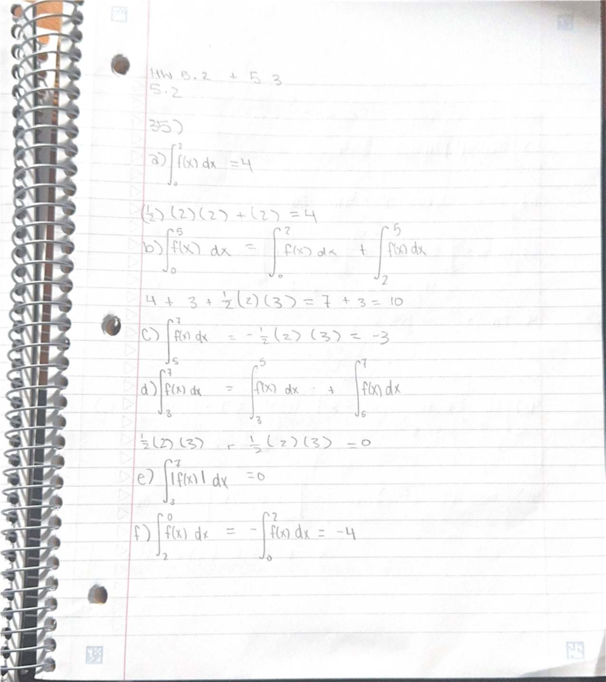 HW 5.2 & 5.3 Solutions and Calculations for Final Exam - Studocu