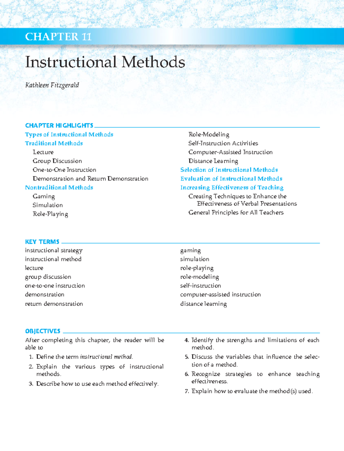 Instructional Methods Overview: Lecture, Discussion, and Beyond - Studocu