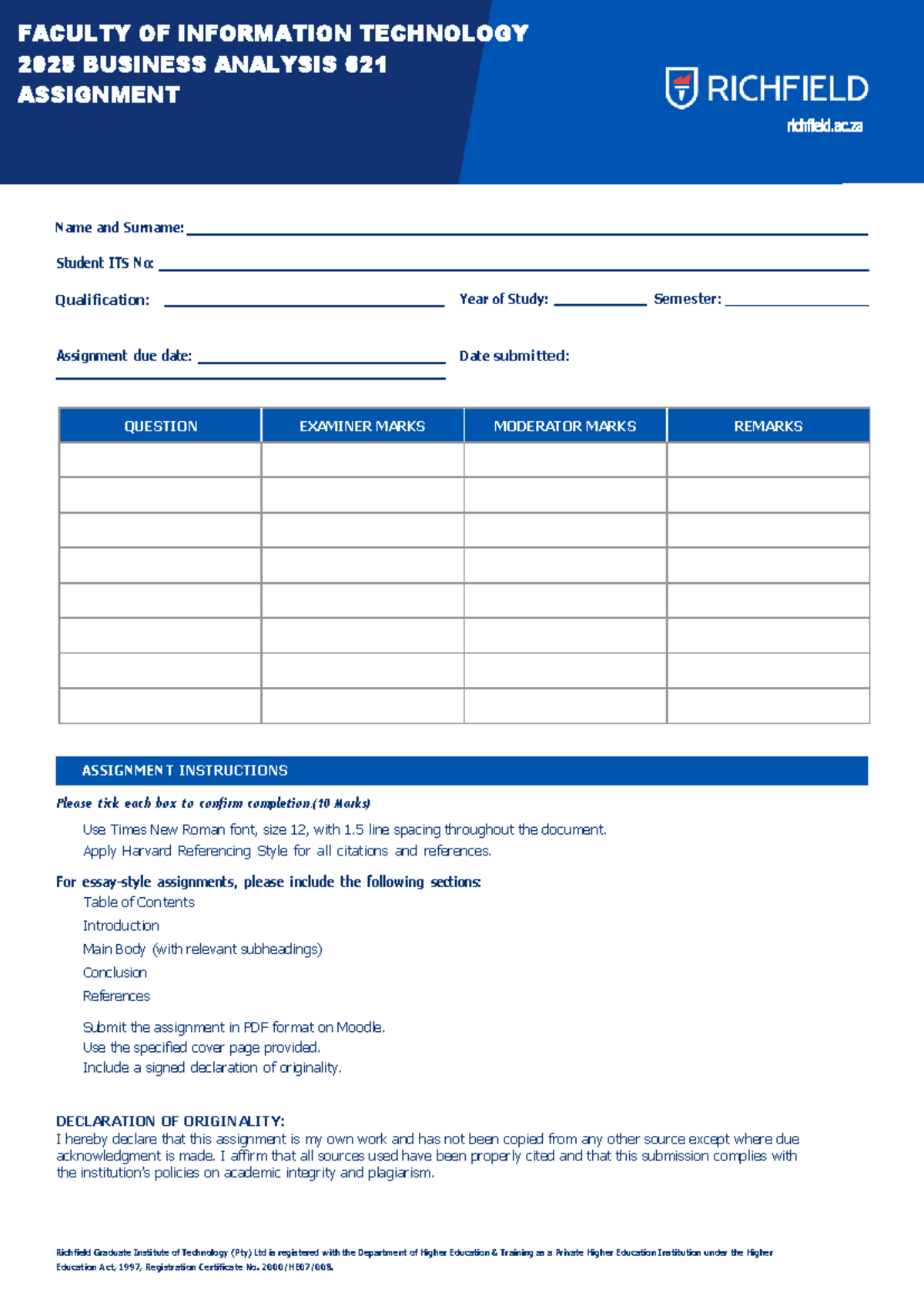 Business Analysis Assignment: Strategies & Stakeholder Management 621 ...