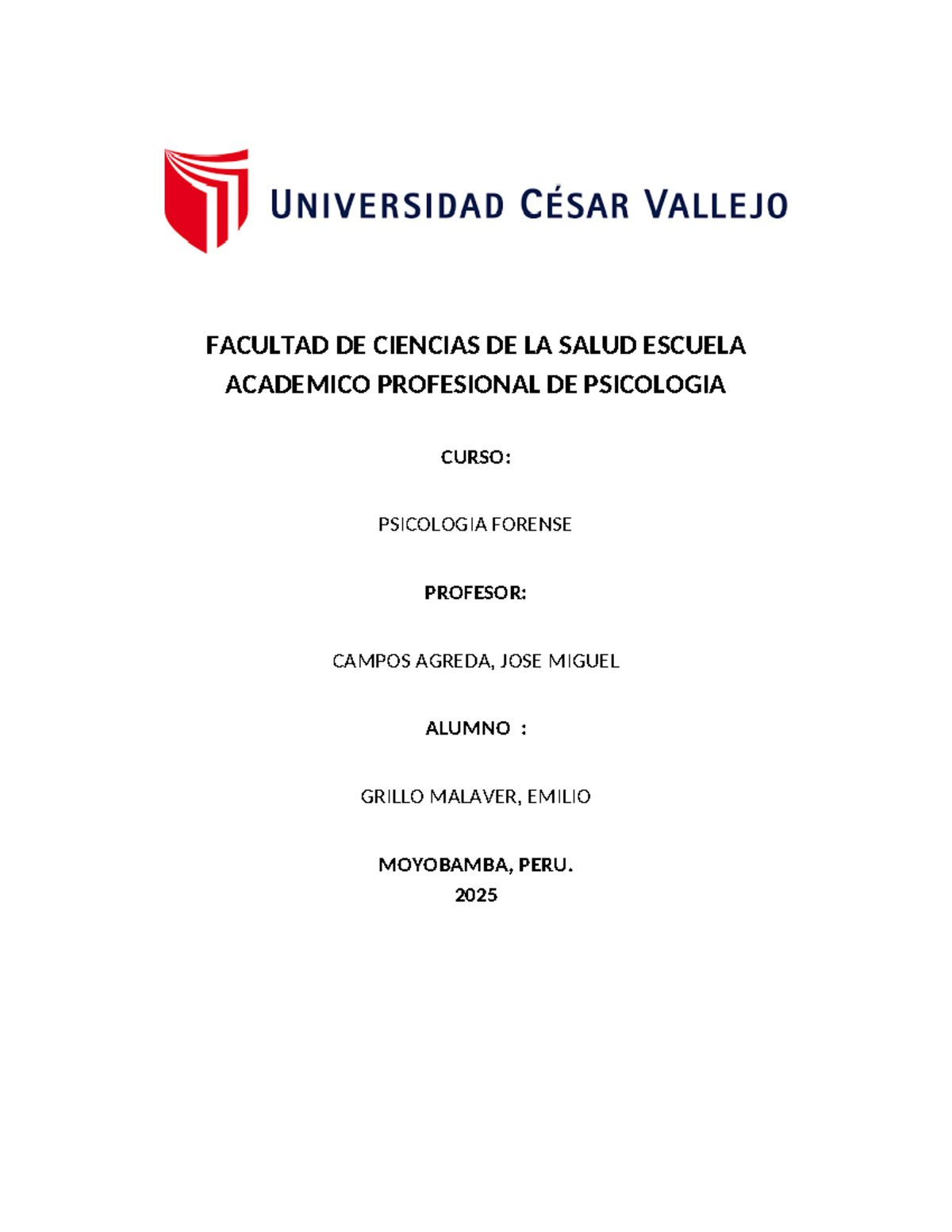 Evaluación Psicológica Forense en Víctimas de Violencia de Género ...