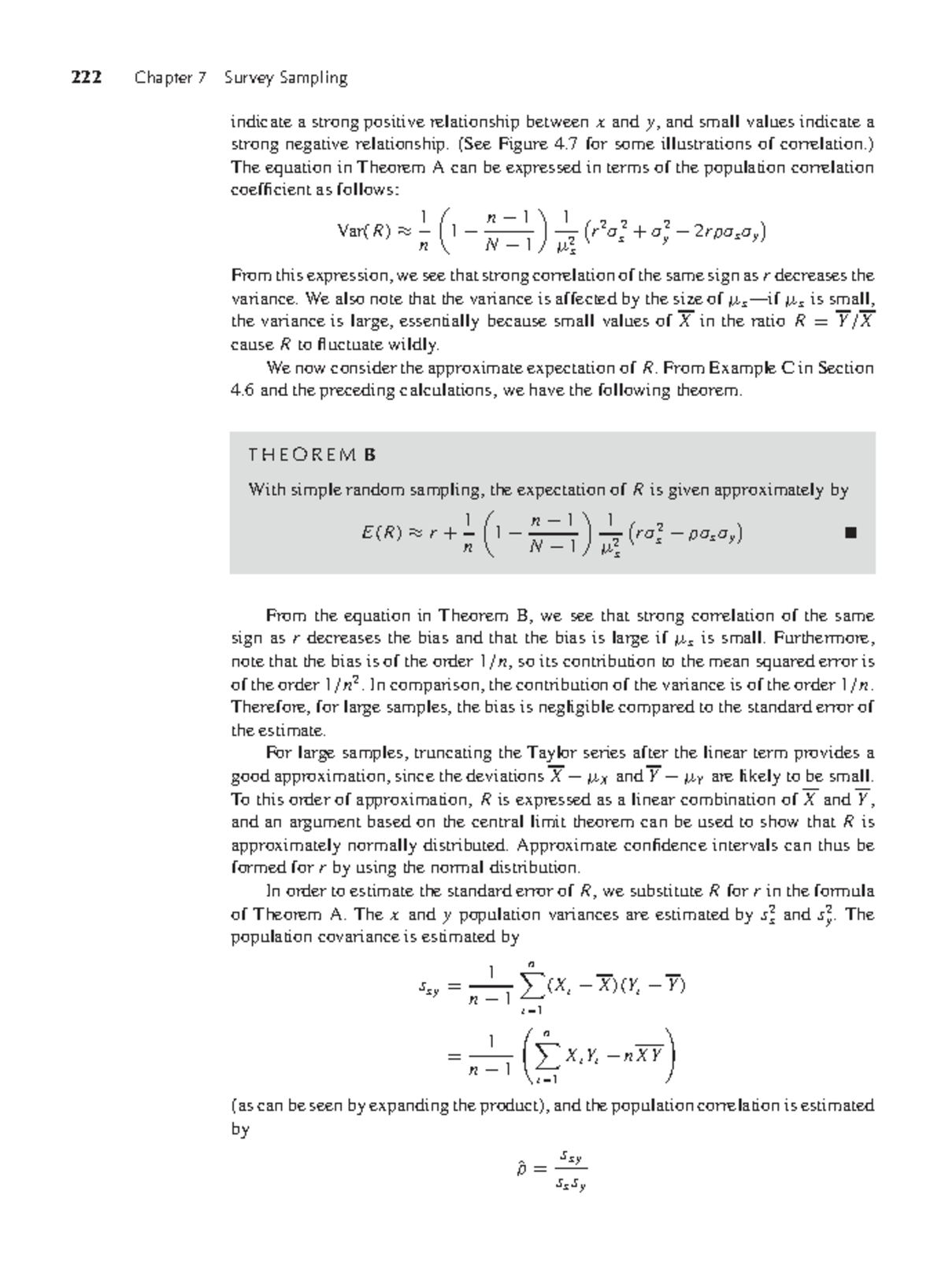 Mathematical Statistics (3ed) - Chapter 7: Survey Sampling Insights ...