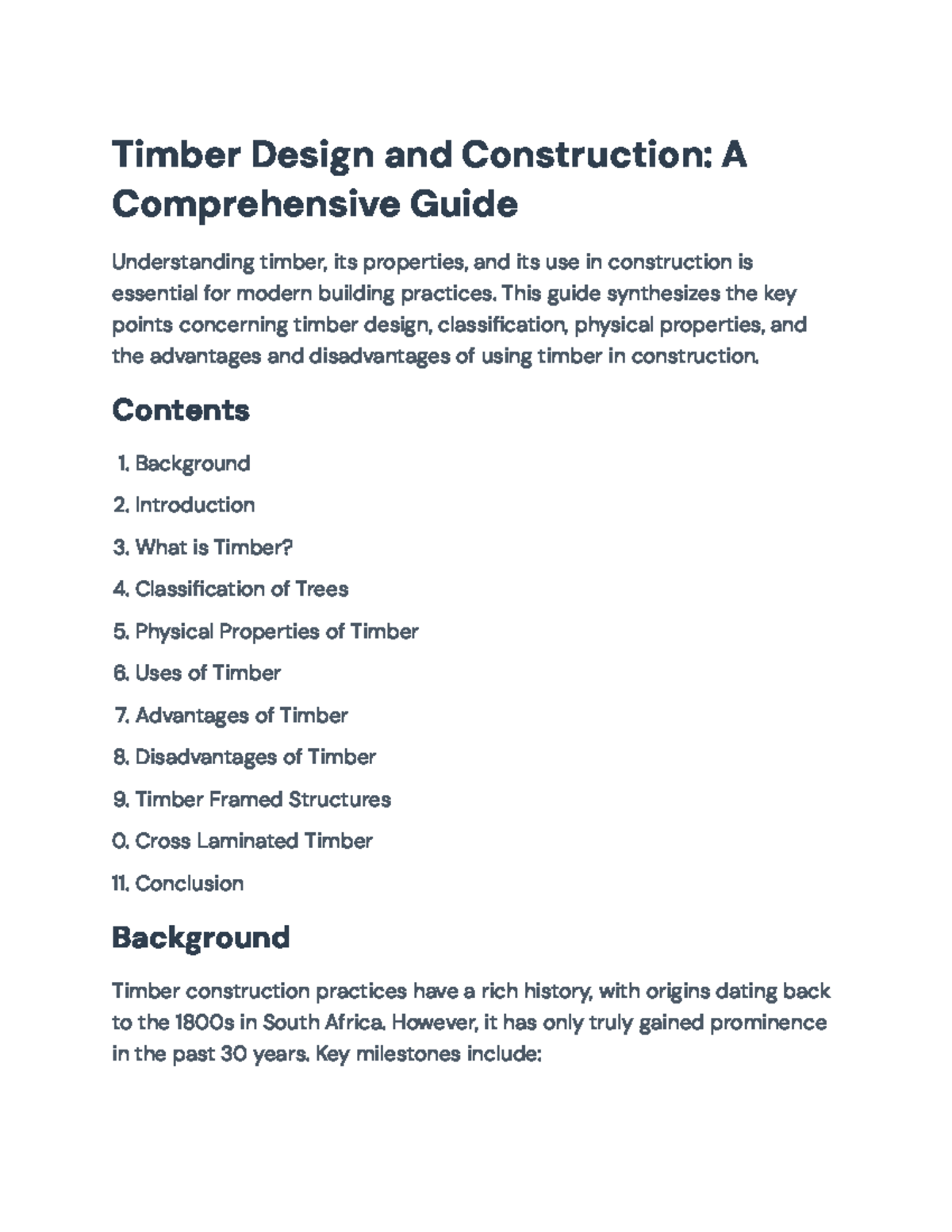 Timber Design and Construction (Course Code): A Comprehensive Guide ...