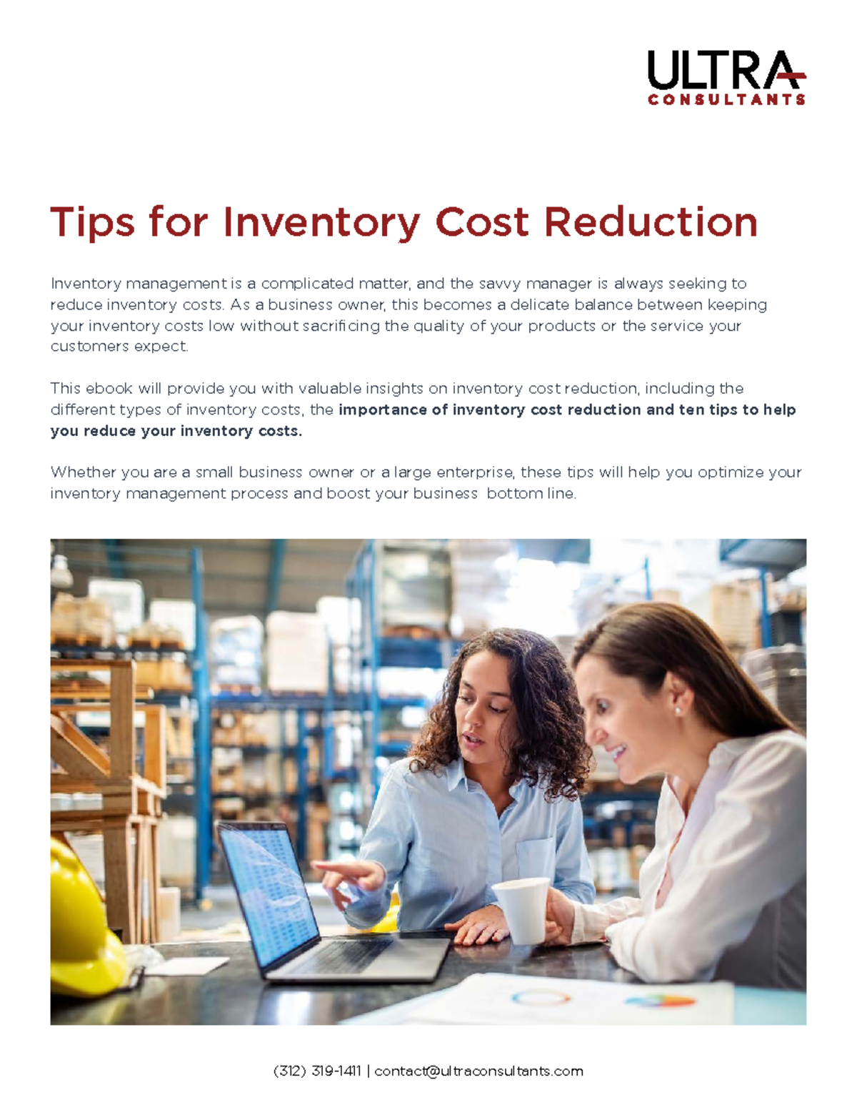 Inventory Cost Reduction Tips: A Guide by Ultra Consultants 2024 - Studocu