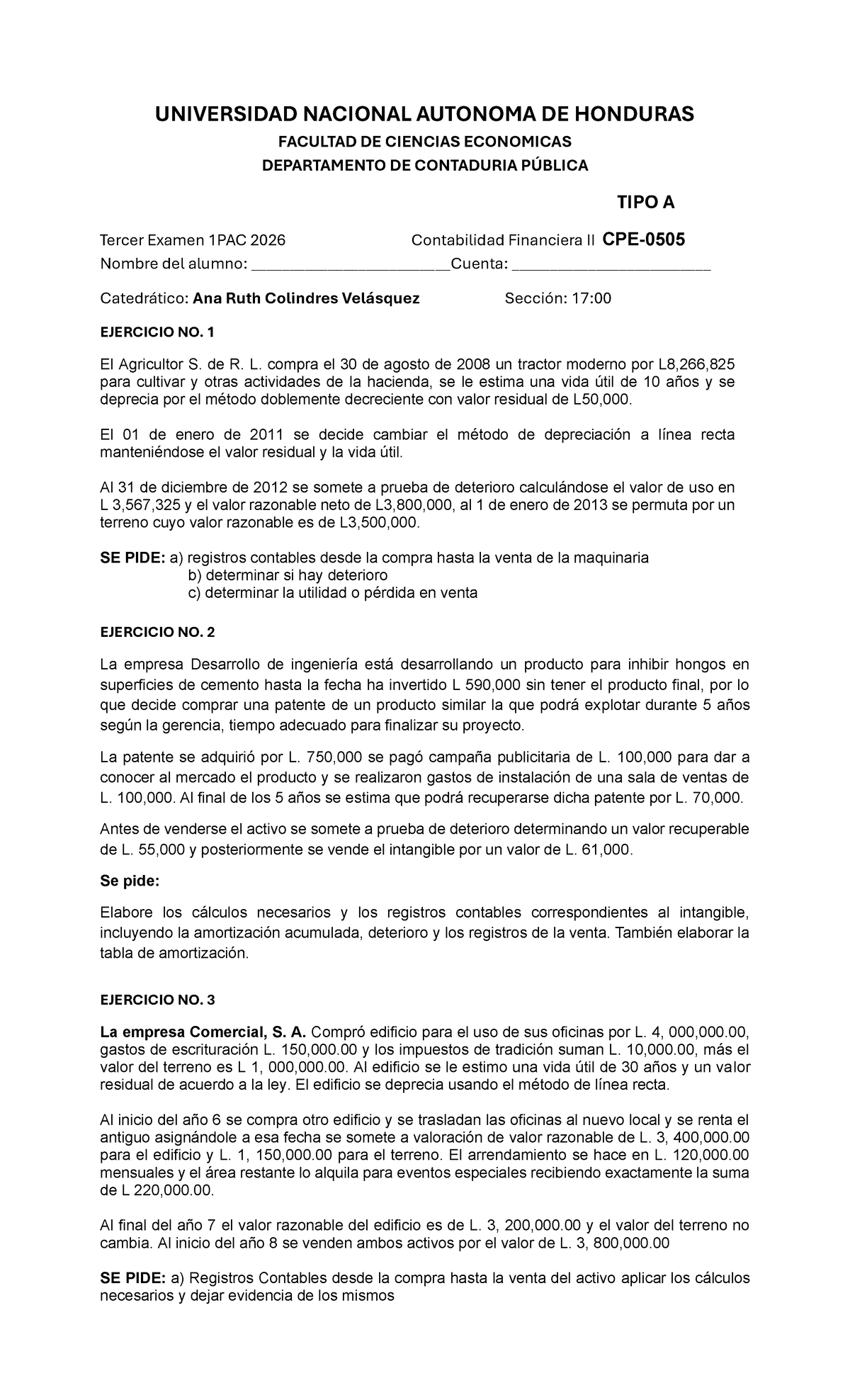 Examen Final 1PAC 2026 - Contabilidad Financiera II - Studocu