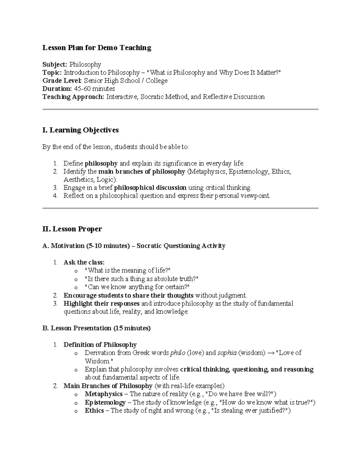 2024-LS-G8-NMP Mathematics Lesson Script Q1 W2 D4 - Studocu