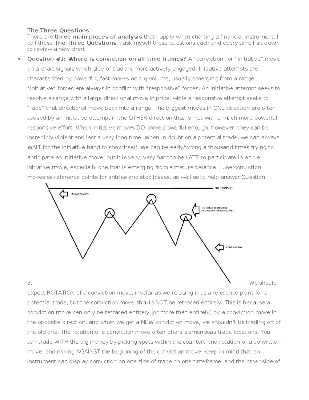 The Three Questions: Analyzing Financial Instruments for Trading ...