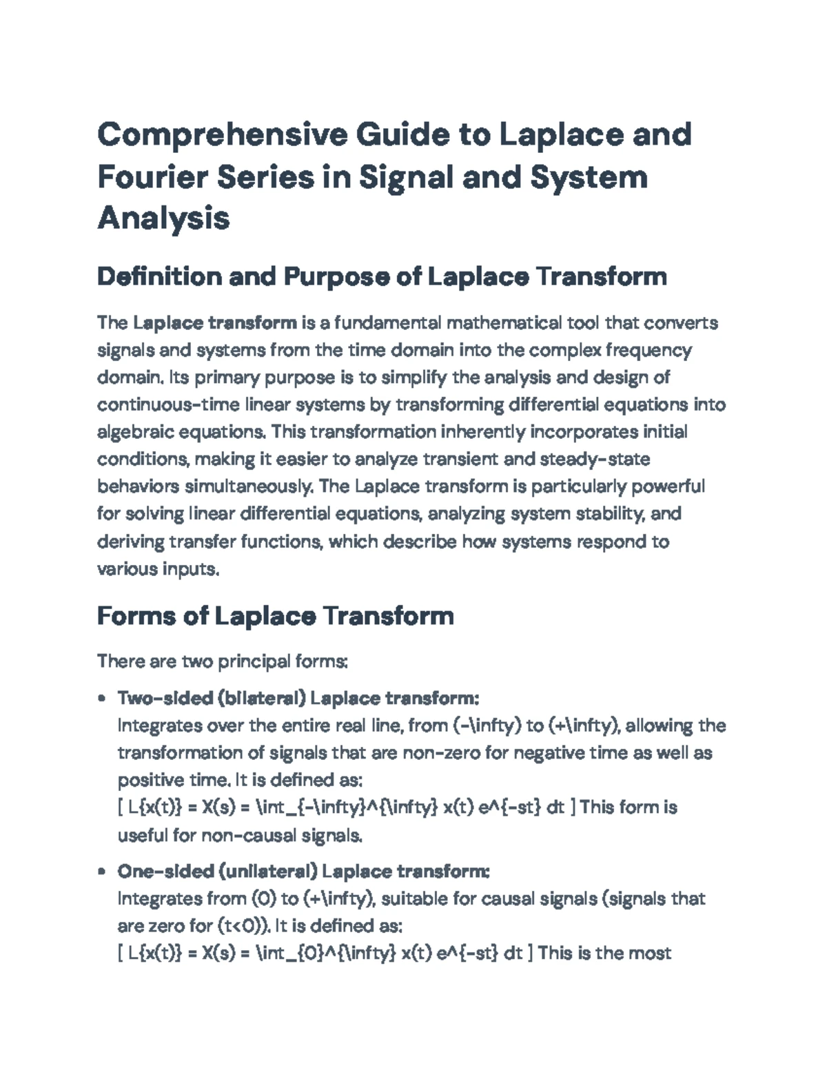DSP-Worksheet: Key Concepts in Digital Signal Processing - Studocu