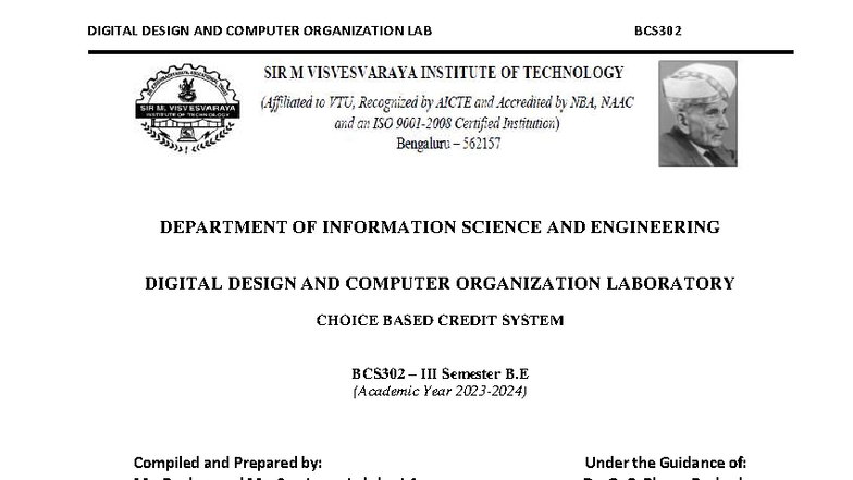 Ddcomanual - manual - DEPARTMENT OF INFORMATION SCIENCE AND ENGINEERING ...