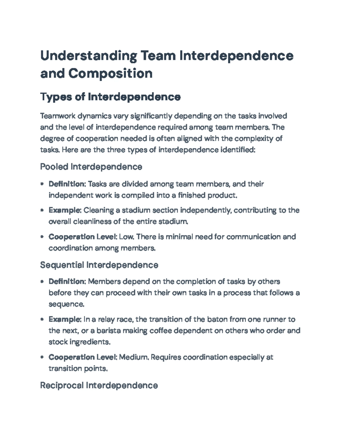 Stages of Team Development in ASB: Insights from Chapter 1 - Studocu