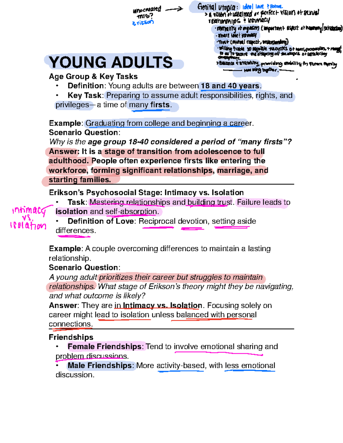 Study Guide: Key Concepts in Aging and Geriatrics (Course Code: NURS ...