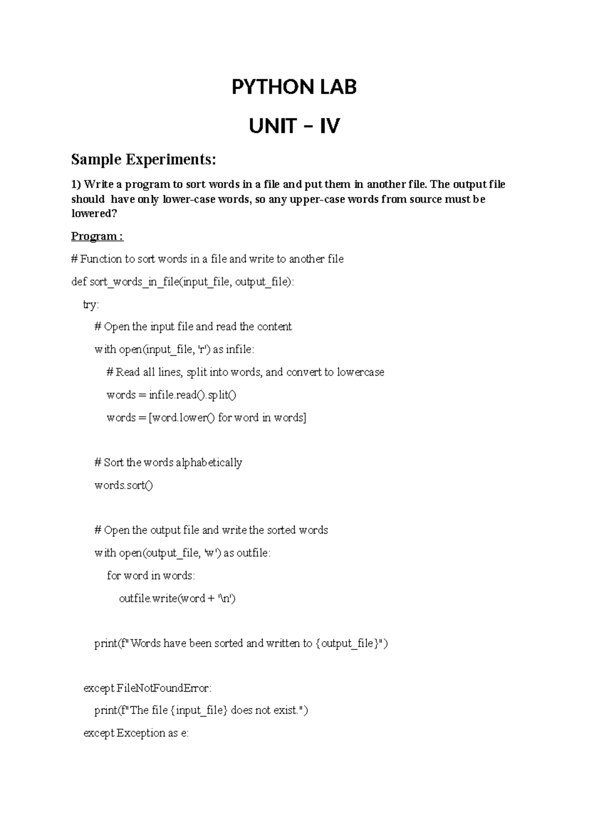 MEAN Stack Technologies Lab Manual (20CS6S06) - M V Rajesh - Studocu