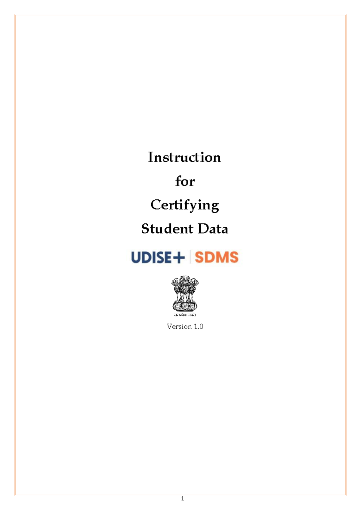 Guidelines for Certifying Student Data Submission Errors - Studocu