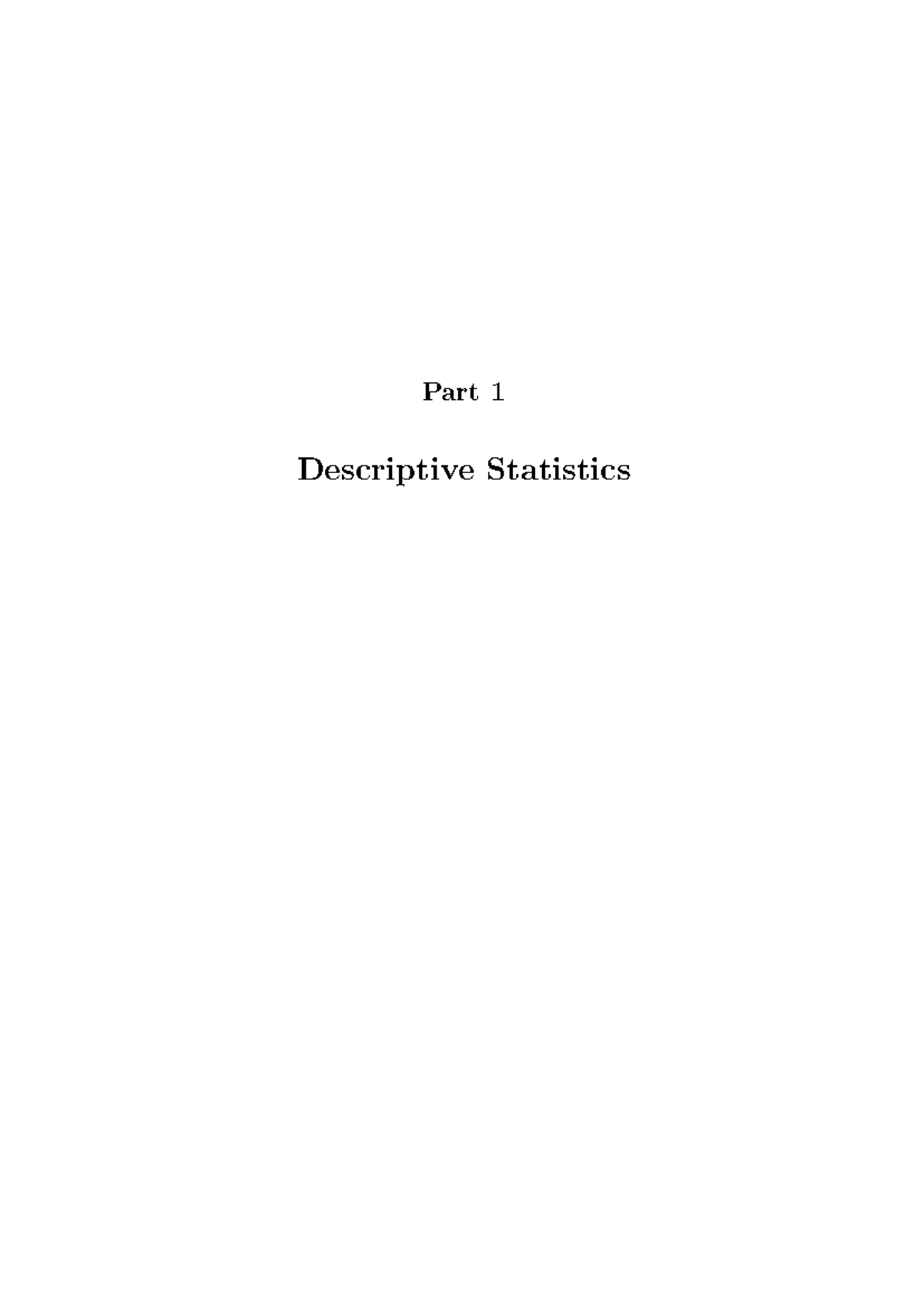 Ch01-Data Analysis Introduction - Part 1 Descriptive Statistics 4 MIS ...