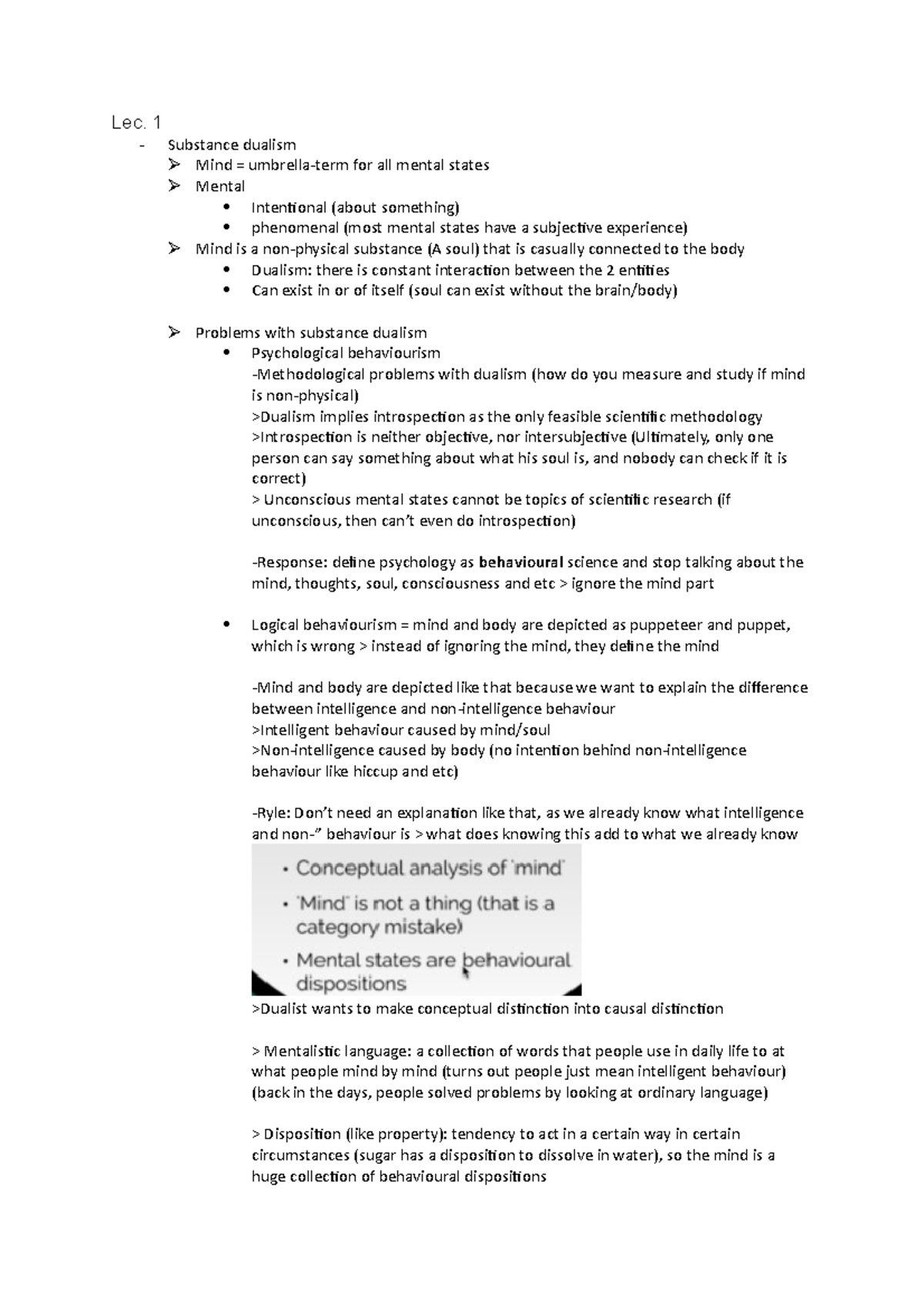 PHIL 101 - Comprehensive Lecture Notes on Philosophy Concepts - Studeersnel