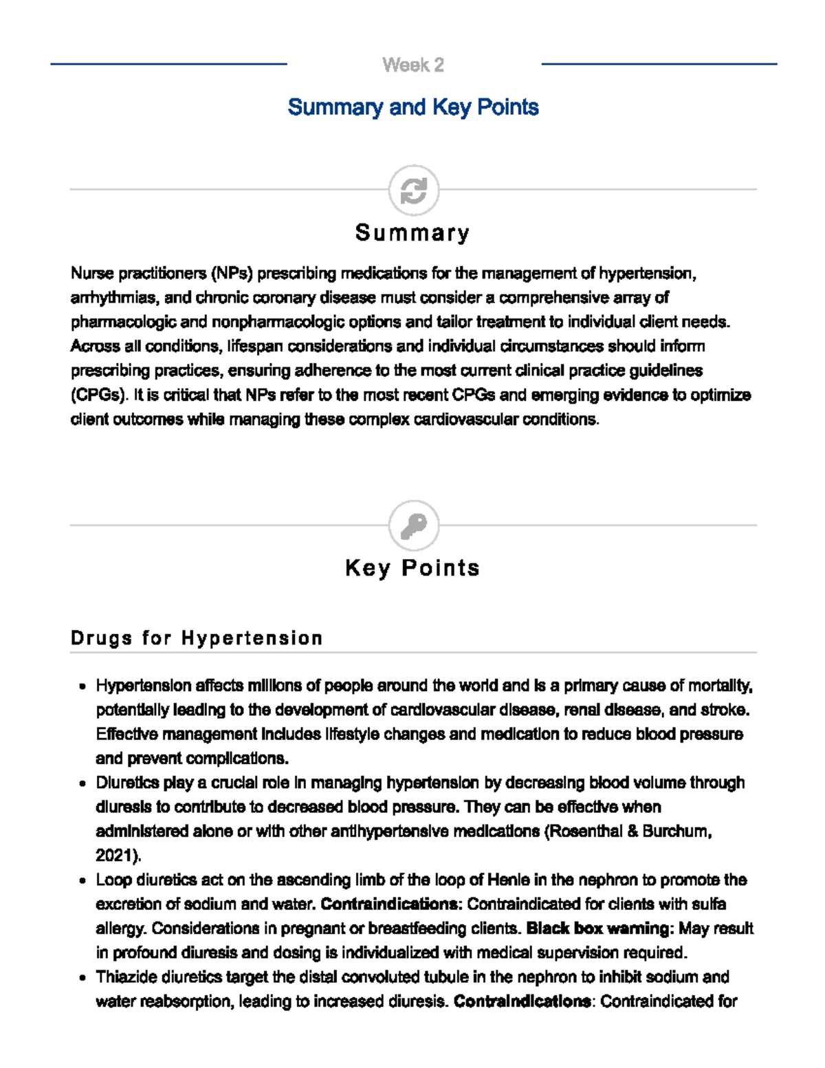 Week two summary - Saved lecture notes for week 2 that covers all of ...