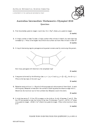 Mathematics Internal Assessment (IA) Criteria for SL & HL Students ...