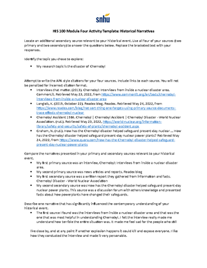 Final Project - Sci 100 Final Project The news article I choose to ...