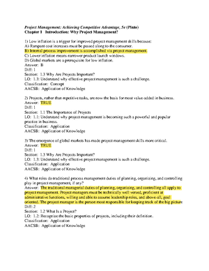 Project Management (PM5) Chapter 4: Leadership Insights and Solutions ...