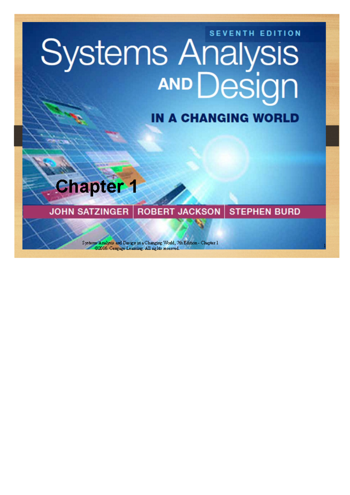 Sad ch02 - System analysis and design 1 test bank SAD01