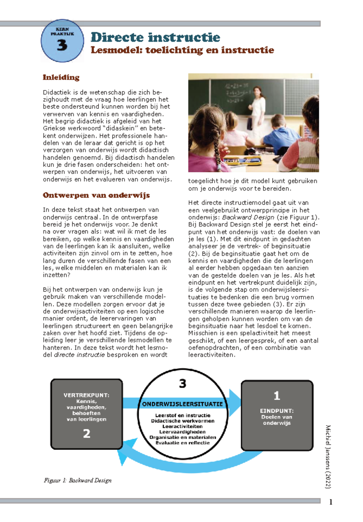 Directe Instructie Lesmodel: Toelichting en Instructie - Studeersnel