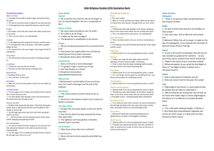 [Solved] How to answer a 12 marker for Religious Studies - Religious ...
