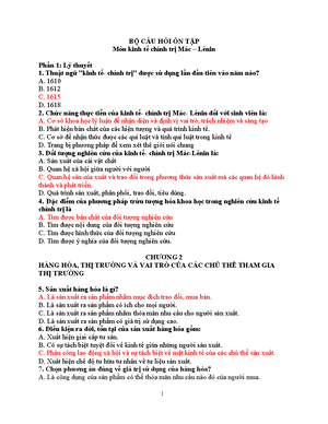 [Solved] 31 Nhng kin di y v phng php sn xut gi tr thng d tng i kin no ...