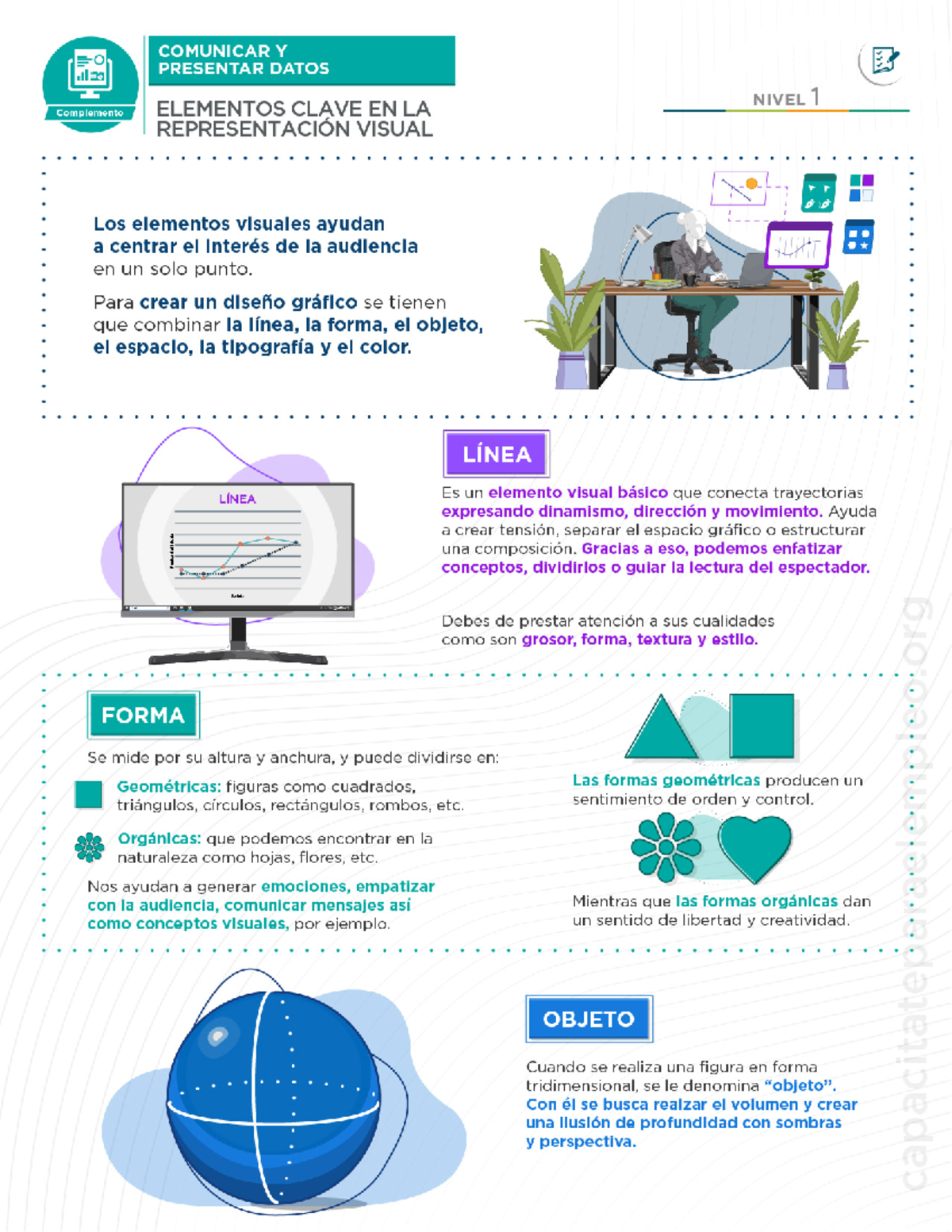 Elementos Visuales en Diseño Gráfico - COMUNICAR Y PRESENTAR DATOS ...