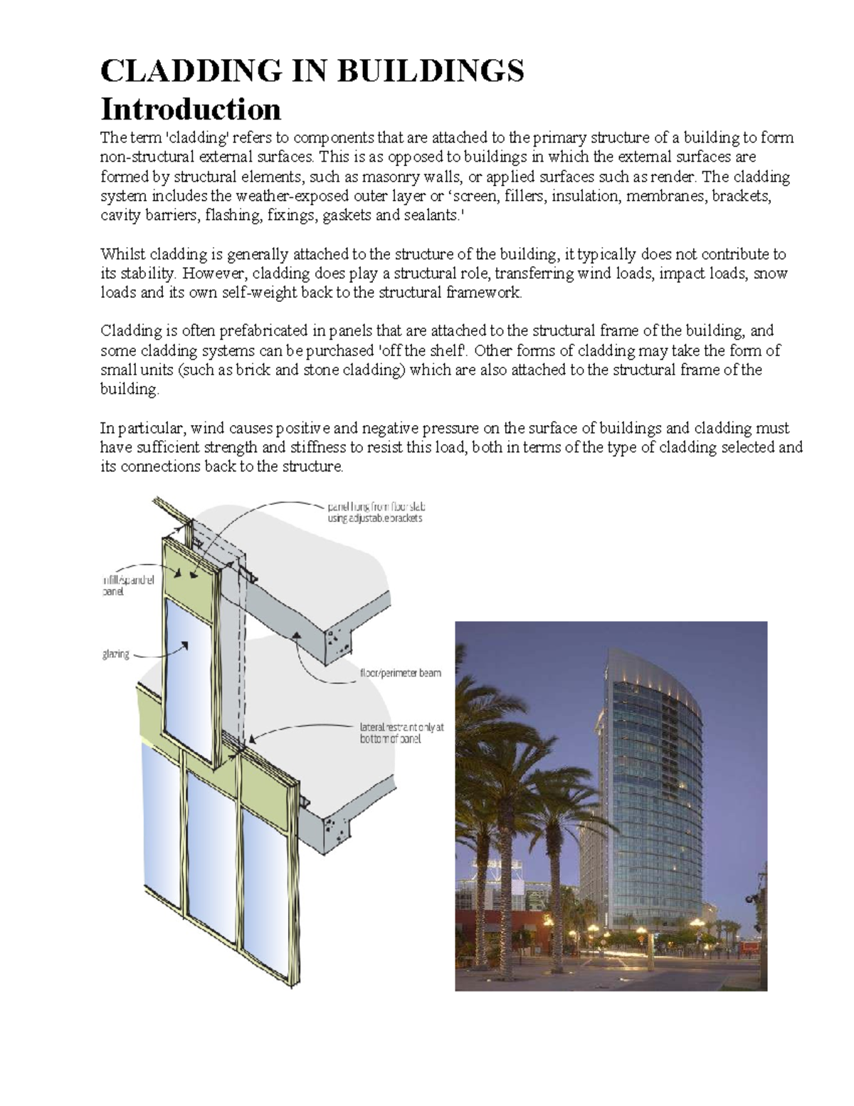 CLADDING IN BUILDINGS: Types, Functions, and Design Considerations ...