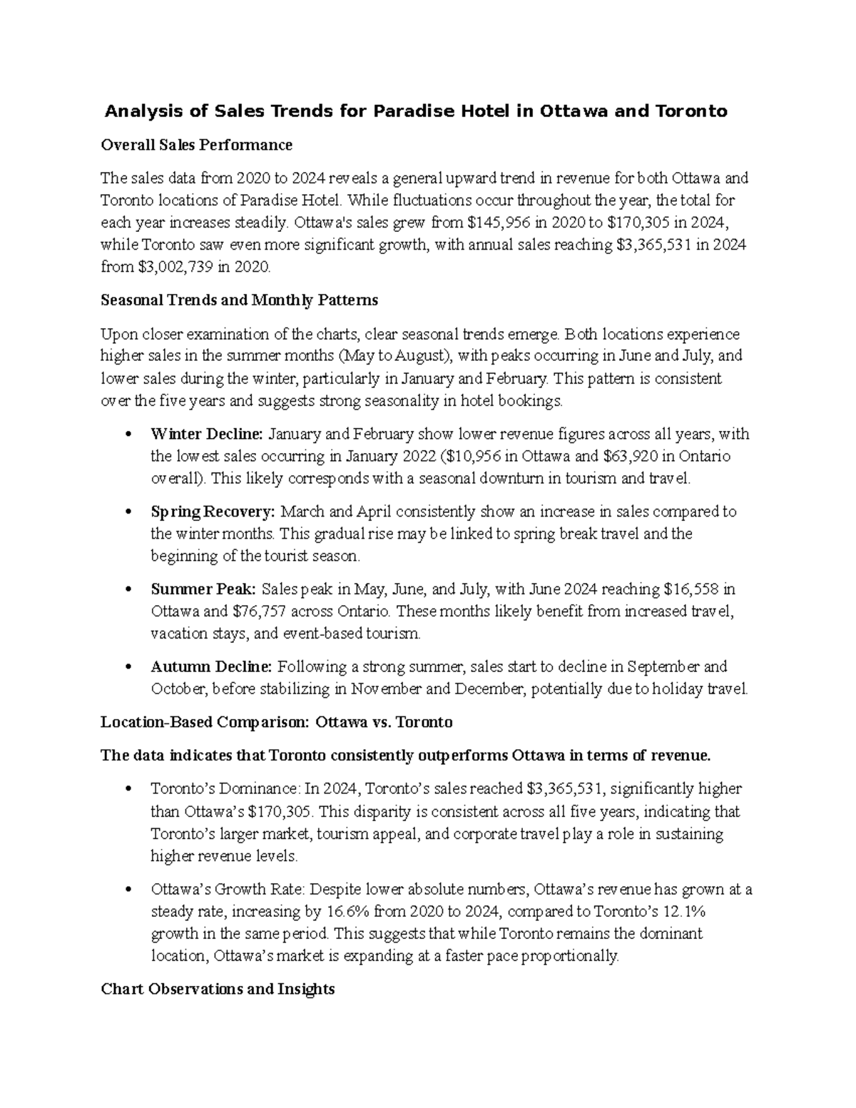 Hotel-Report - Hotel report for the assignment example! - Analysis of ...