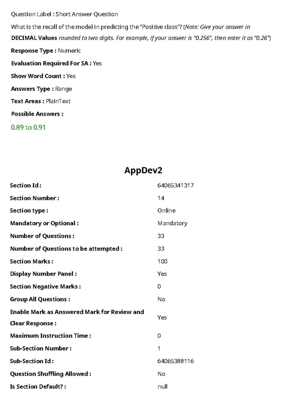 Modern Application Development 2 (MAD2) - Exam Questions and Answers ...