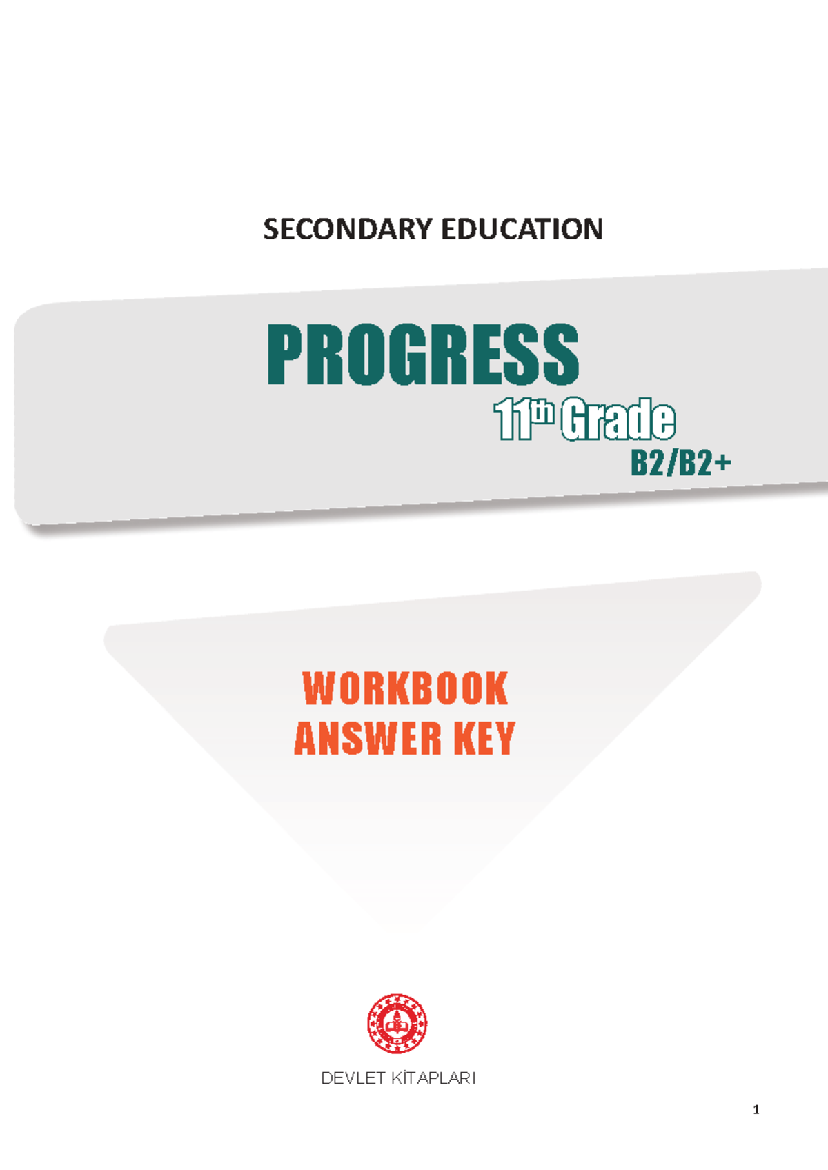 3411 02 - EBA WORKBOOK ANSWER KEY: SECONDARY EDUCATION PROGRESS 11th ...