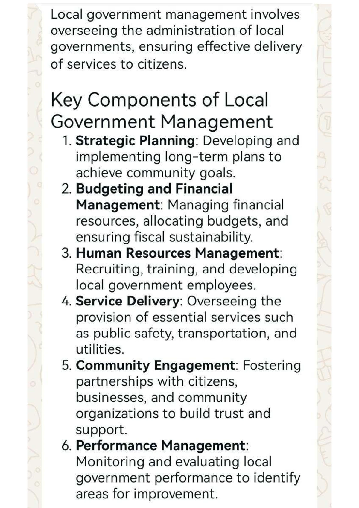 Local Government's Role in Urbanization Management: Challenges ...