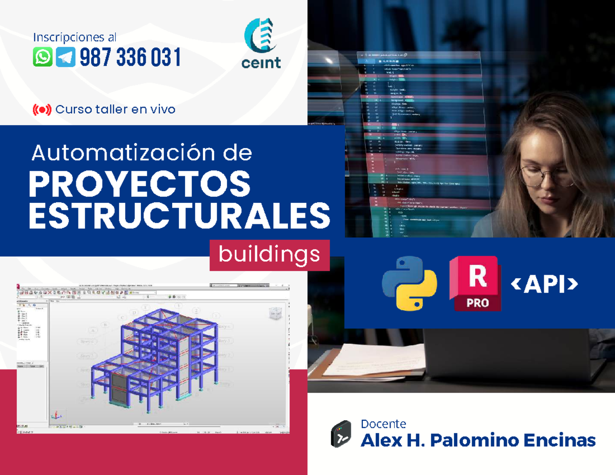 Curso Taller en Vivo: Automatización de Proyectos Estructurales - API ...