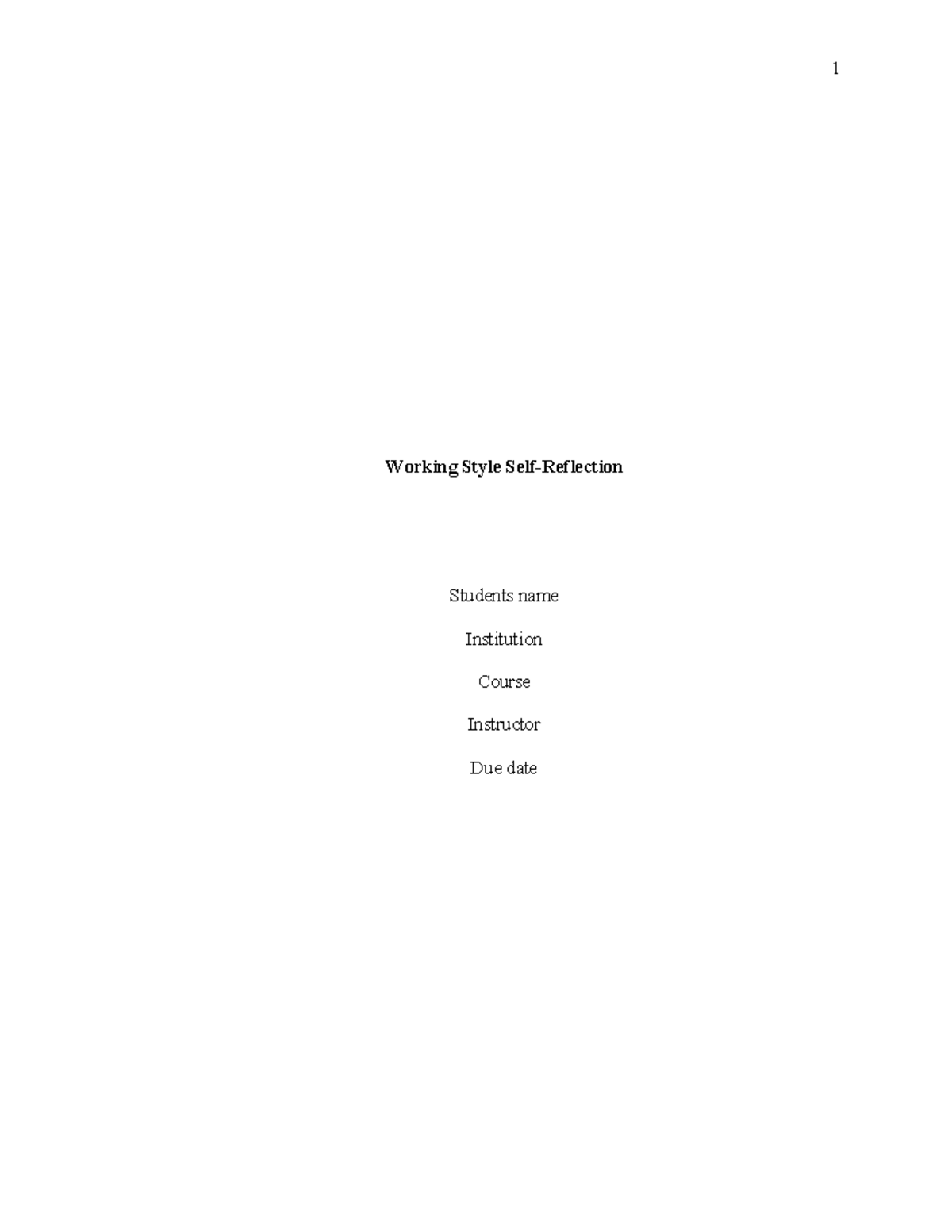 11448233 - Working Style Analysis and Team Collaboration Insights - Studocu