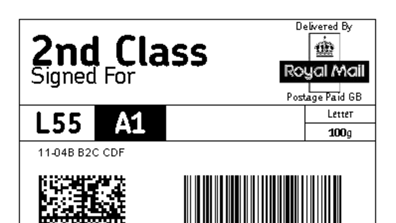 Royal Mail Label BT 1956 9877 560 - Delivery Details - Studocu