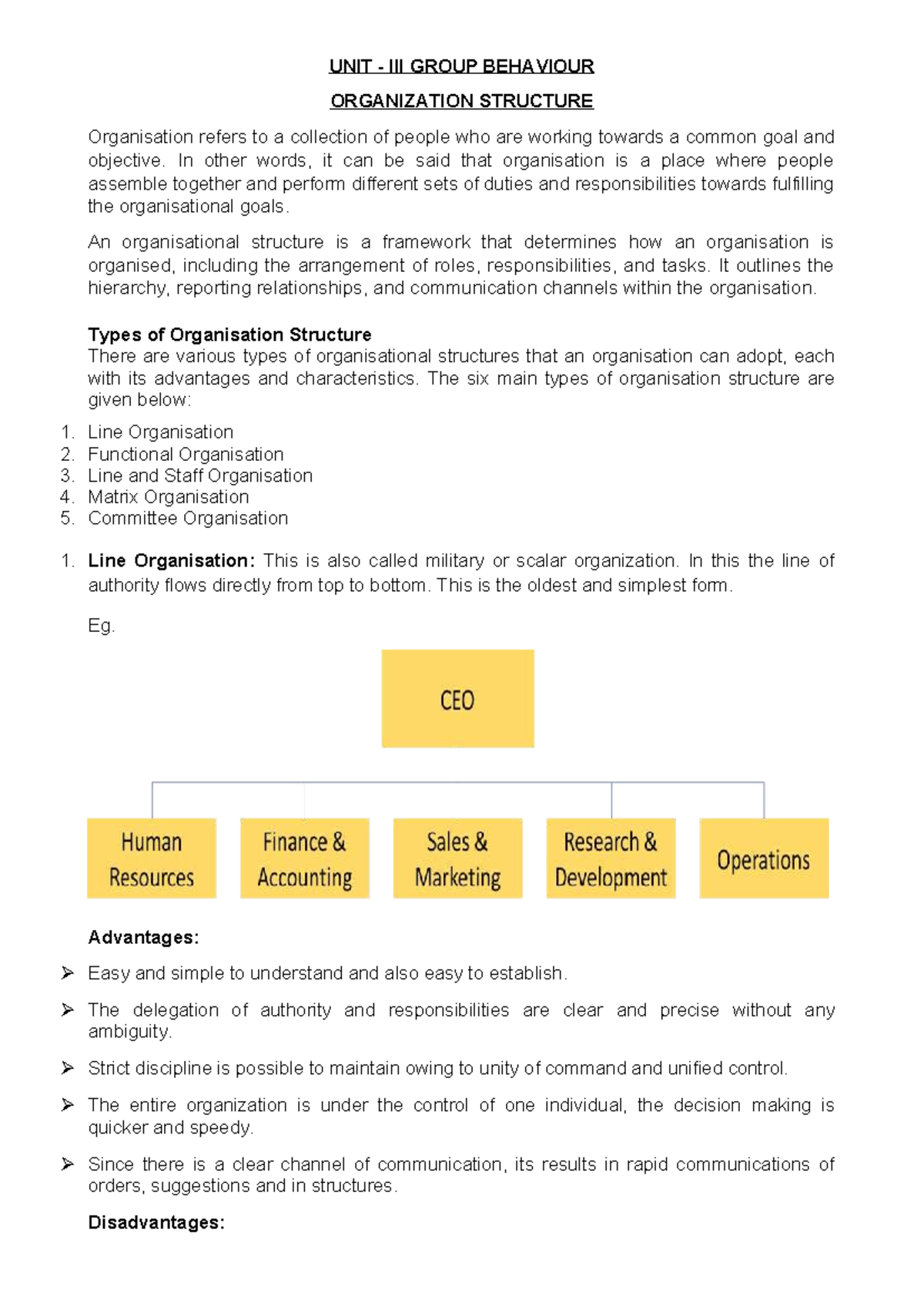 OB U3 - Understanding Organizational Structure and Group Dynamics - Studocu