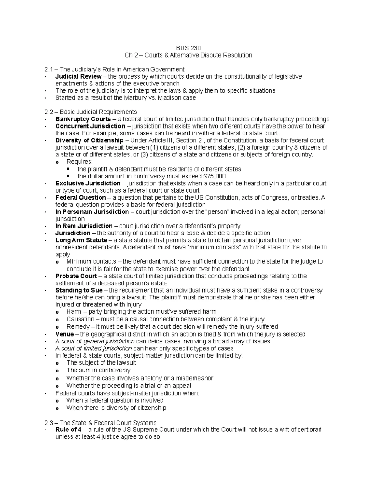 BUS 605 Accountability Project Draft: Module 2 - Breach of Contract ...