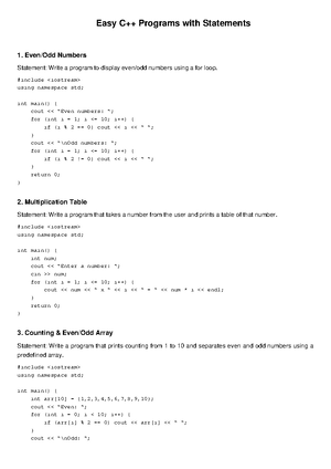 Assignment # 4 - Programming Fundamental - Assignment # 04 Solution: # ...