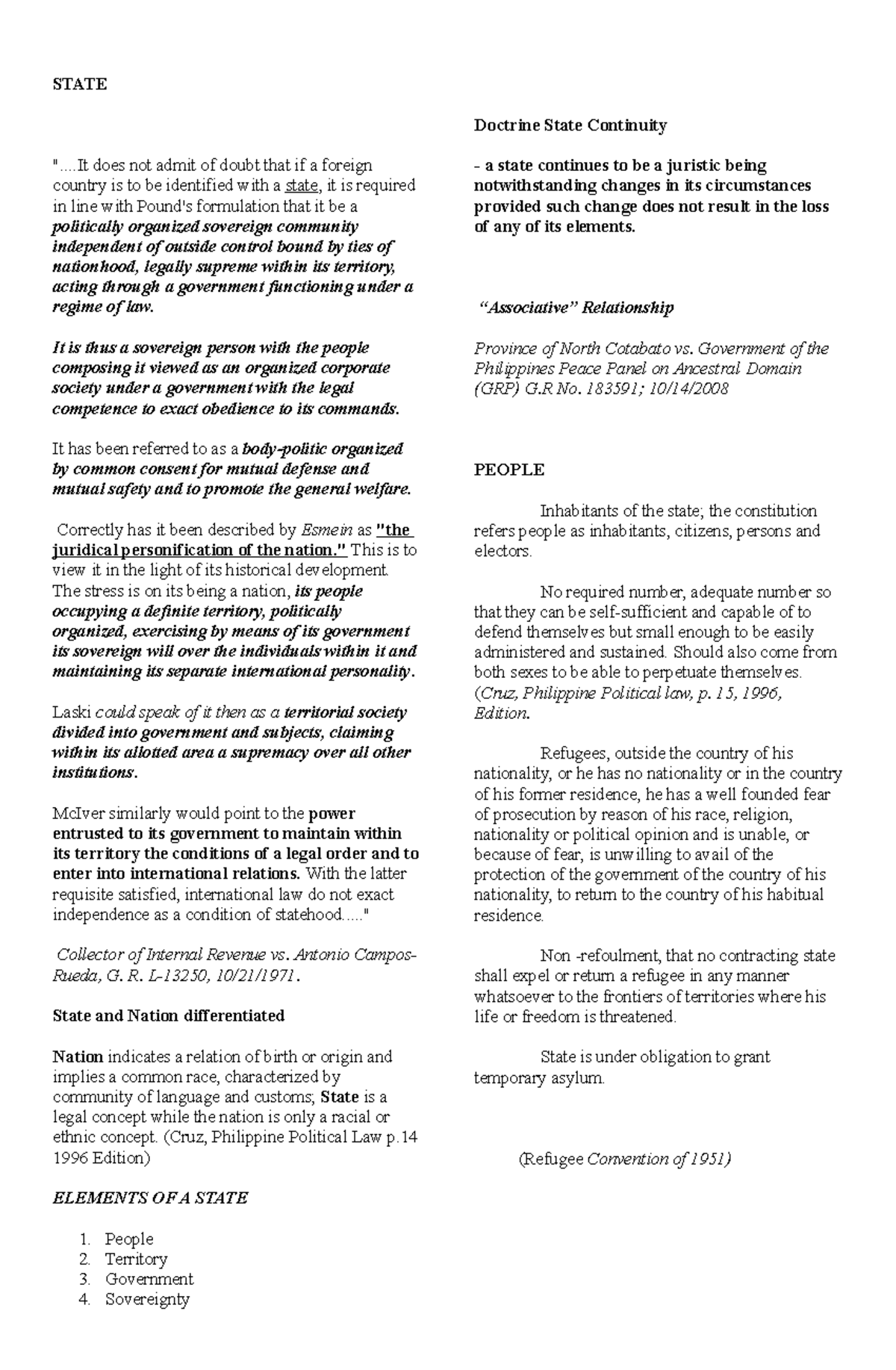 M2 Concept of State - Not yet - STATE 