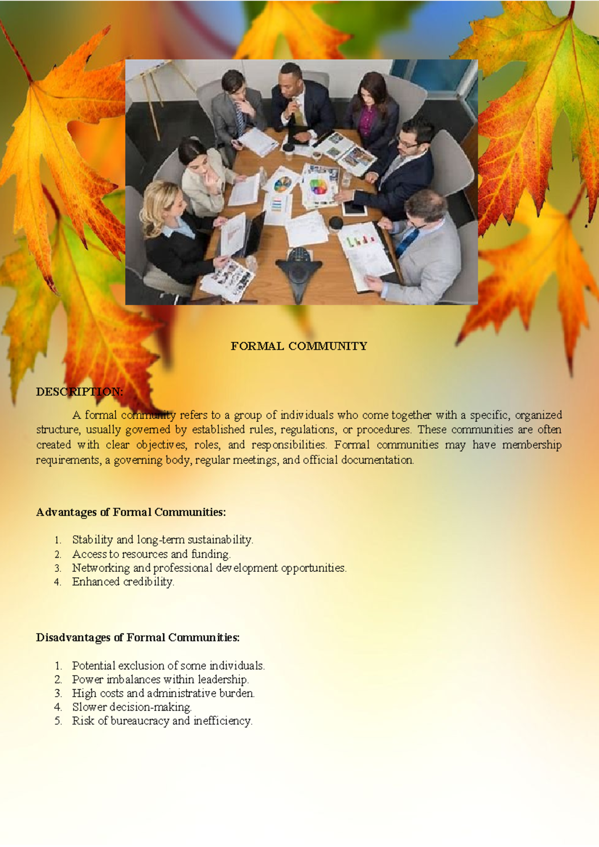 Understanding Different Types of Communities: Formal to Global Insights ...