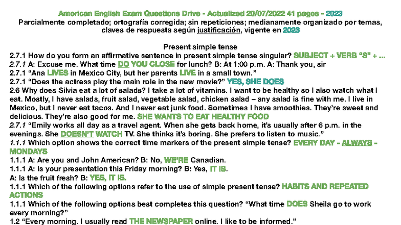 Final exam English 2024: comprehensive study guide and practice ...