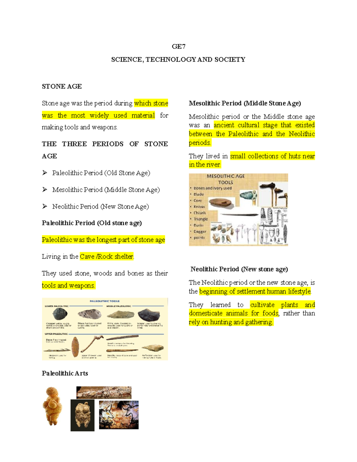 GE7 STS Reviewer - Technology - GE SCIENCE, TECHNOLOGY AND SOCIETY ...