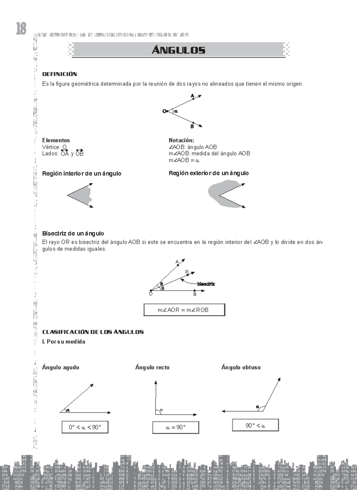 Geometria Angulos - DIFINICÍON DE ÁNGULOS - deFinición Es la figura ...
