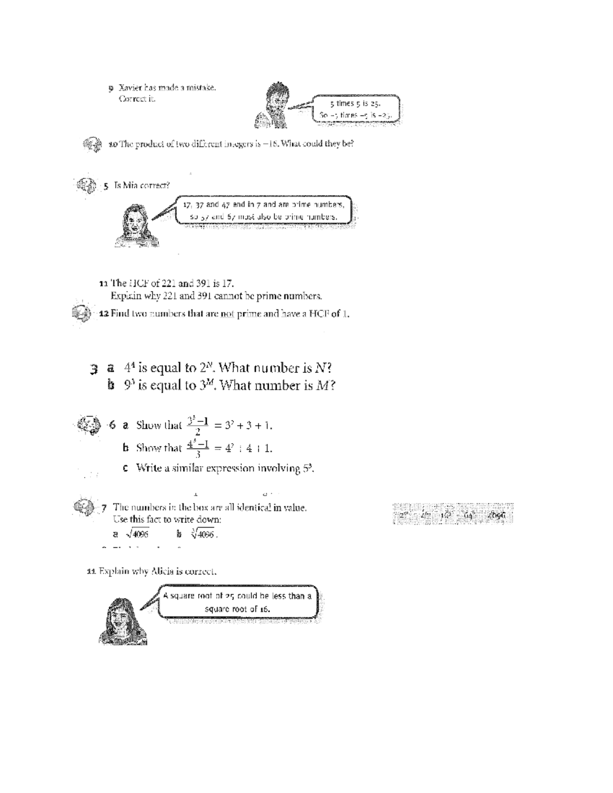 Math 9 Past Paper Questions: Problem Solving & Concepts - Studocu