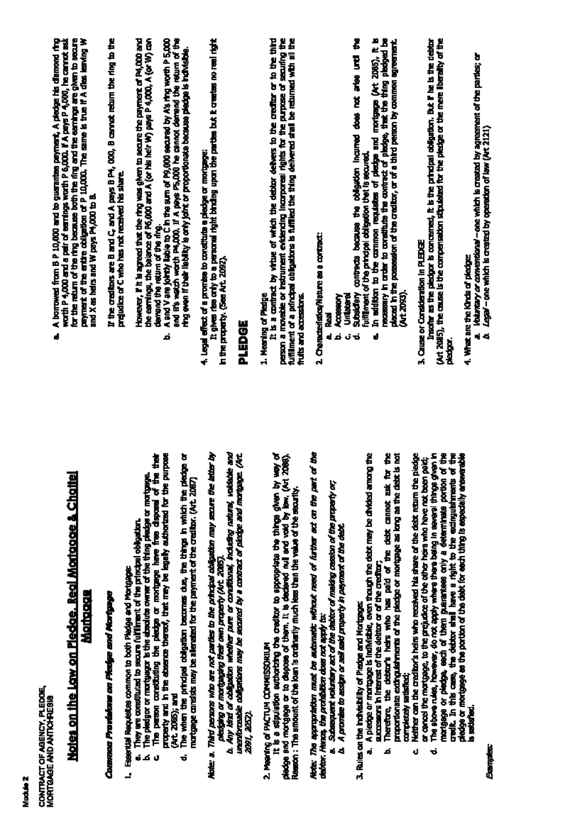 Ccp - part 1 - CHAPTER 3 Article 1462. The goods which form the subject ...